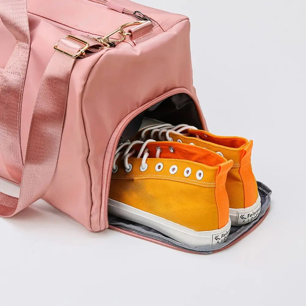 Overnight Weekend Gym Yoga Luggage Bags Women Sport Duffle Bag Travel Handbag