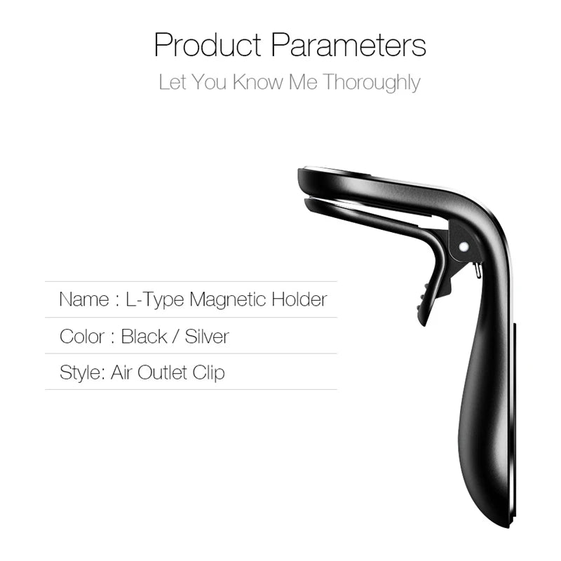 Metal Magnetic Car Phone Holder for Audi A4 B5 B6 A3 A5 A6 C6 C5 A1 A7 A8 Q2 Q3 Q5 Q7 Q8 Accessories styling