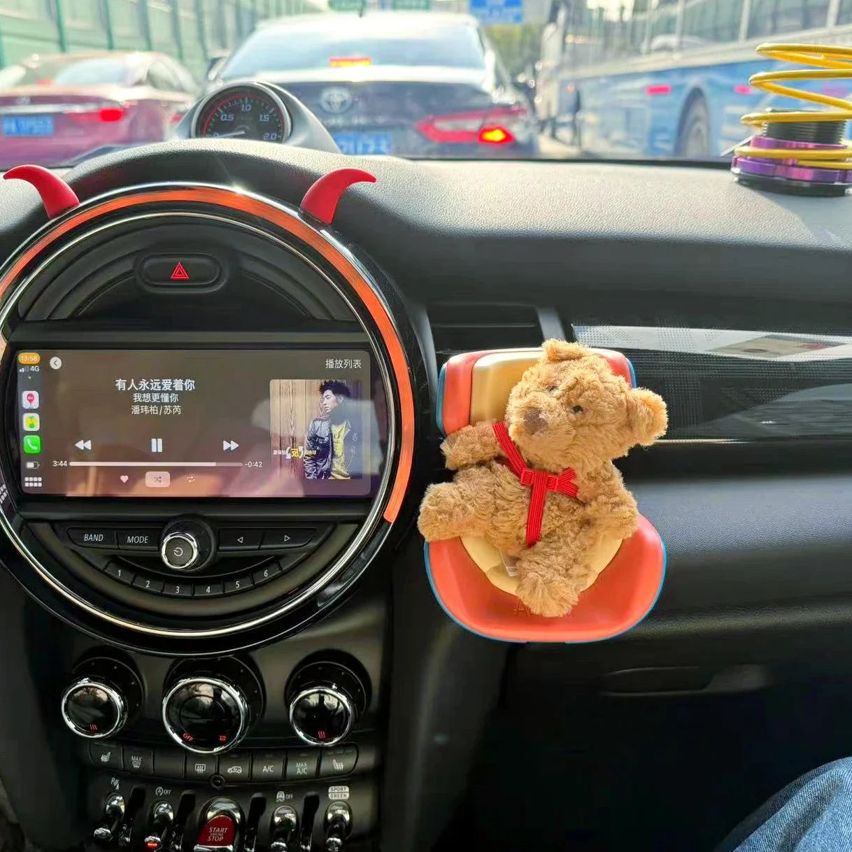 BJD Doll Safety Seat Chair for Car Figure Toy Miniature