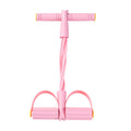 Four-Tube Pedal Tensioner Multi-Functional Household Fitness Equipment Yoga Abdominal Strengthening Elastic Band Tension Rope