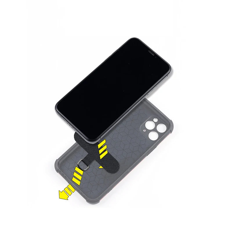 2025 New Cellphone Strap T-shaped Plate Sheet Mobile Phone Case Braid Lanyard Accessories Weave Card for iPhone Xiaomi Samsung