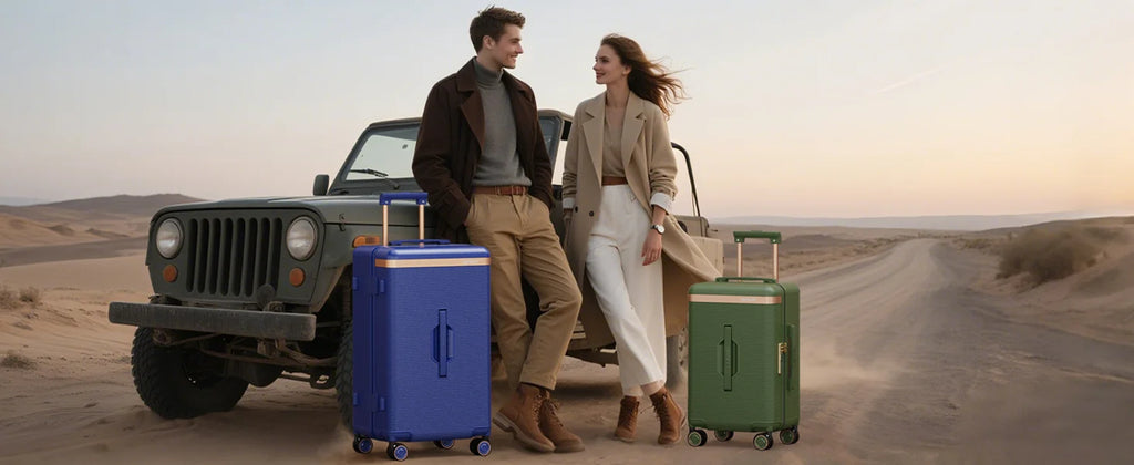 Joyway 22″ Lightweight Hardside Carry-On with Cup Holder, TSA Lock & 360° Spinner Wheels