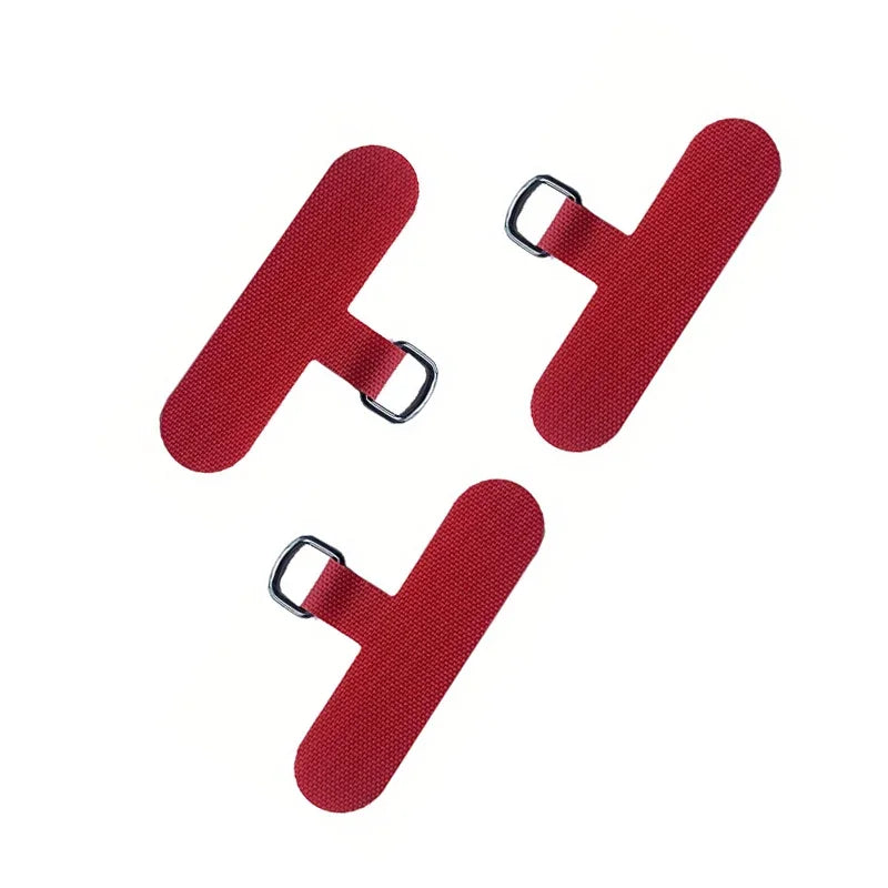 3/5pcs Phone T-shaped Strap Plates - Braid Lanyard Accessories for iPhone 12/13/14/15 & Xiaomi Cases, Weave Card