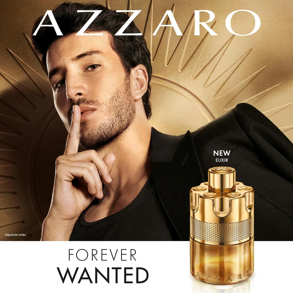 Azzaro Forever Wanted Elixir Mens Cologne With Notes of Raspberry Cardamom and Leather Accord