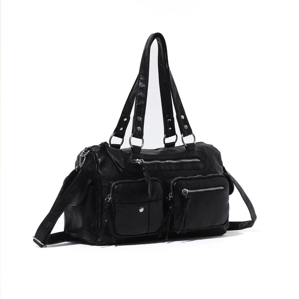 Venn Angel Women's Shoulder Bag Soft PU Handbg Fashion Tote Large Capacity Crossbody Shoulder Bag Snakeskin Handbag Purse