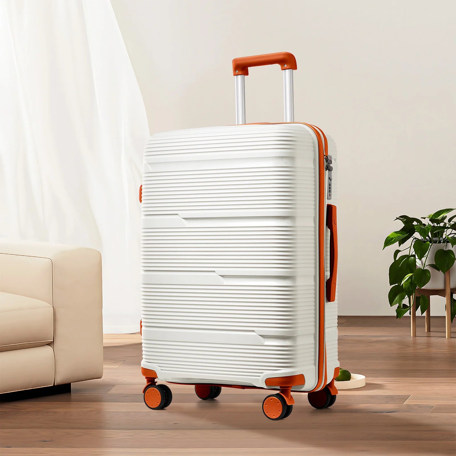 2024 New Design Travel Suitcase Rolling, Women Men Carry on Travel Trolley Case 20 Inch, Boarding Cabin Luggage Suitcase 24 28''