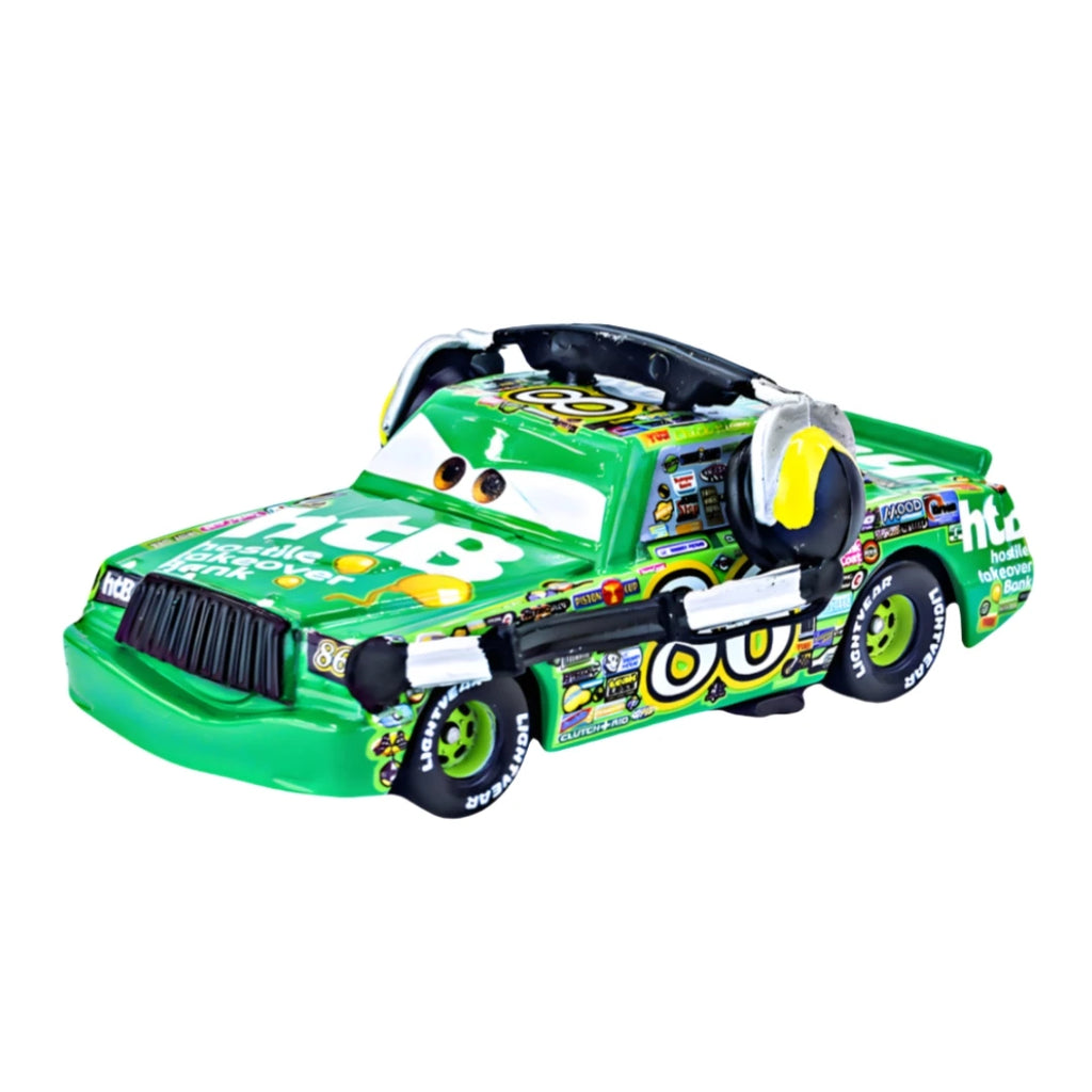 Disney Pixar Cars 3 Lightning Mcqueen Smokey Chick Hicks Collection 1:55 Diecast Vehicles Alloy Car Toys Model For Children Gift