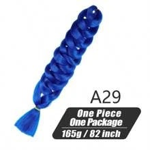 Xpression Synthetic Big Braids Crochet Hair Braids Extensions Yaki Straight Hair Women's Jumbo Braids Hair Daily Wear