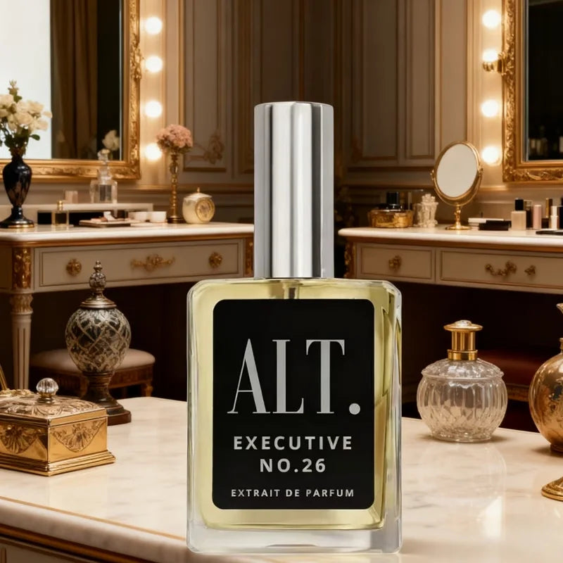ALT Men's Eau De Toilette Perfume - Long-Lasting Luxury Cologne Suitable for Dates & Daily Wear, Executive No.26 Formula,