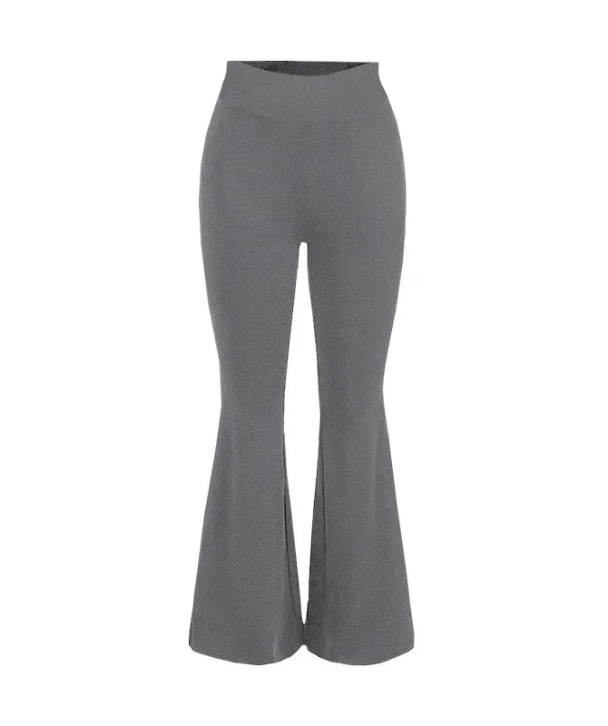 Effortless Flare Leggings — Seamless High-Waist Yoga Pants, Second-Skin Soft