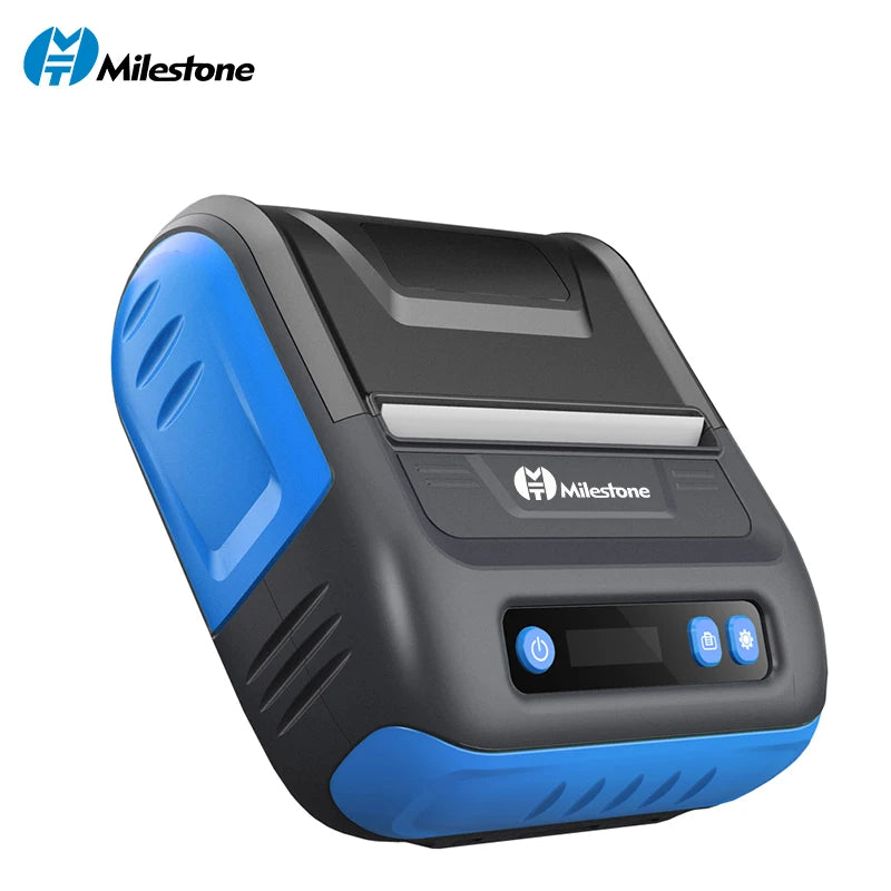 MHT-Portable 80mm One Printer Industrial Grade Mobile Bluetooth Thermal Label /Receipt Printer Imprimante d'etiquette Thermique