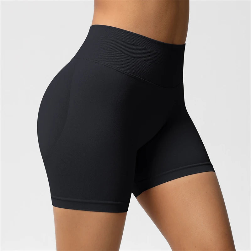 PeachFit™ Bum-Shaping Yoga Shorts — High-Stretch, Breathable Booty-Lift Fitness Shorts for Women
