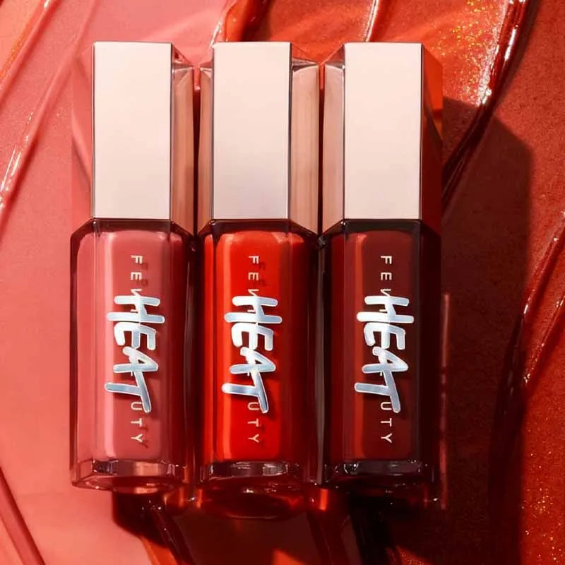 Fenty Beauty Gloss Bomb Lip Glaze Multi-color Moisten Shine Glitter Lip Plumper Makeup Beginner Liquid Lipstick Makeup Cosmetics