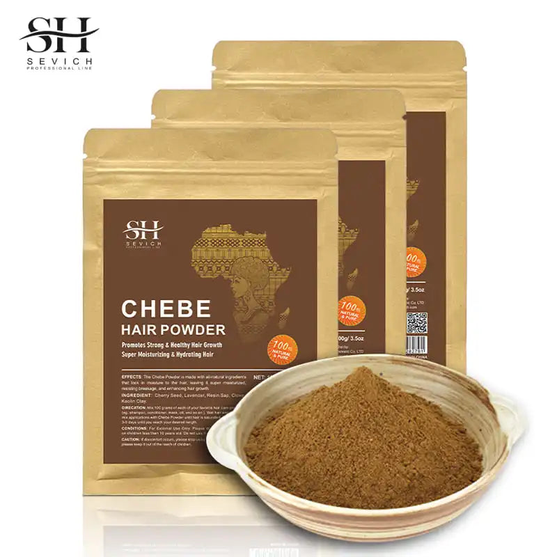 Africa Chad 100% Chebe Powder Women Traction Alopecia Treatment Oil Natural Crazy Hair Regrowth Anti Hair Break Get Rid Of Wig