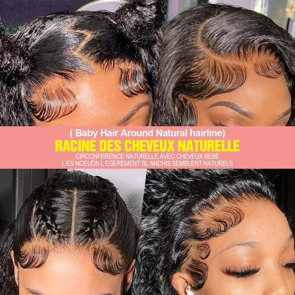 Loose Deep Wave HD Lace Wig — 13×6 / 13×4 / 360, up to 300% Density, 40–46"