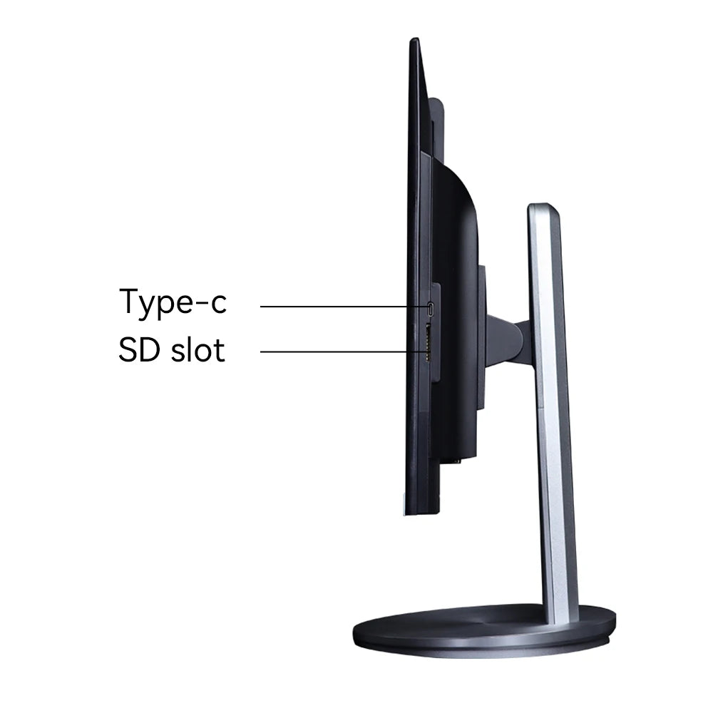 AOC 23.8″ All-in-One — Ryzen 5 5600G, 16GB RAM, 512GB SSD, Windows 11 Home, Wi-Fi, Adjustable Stand