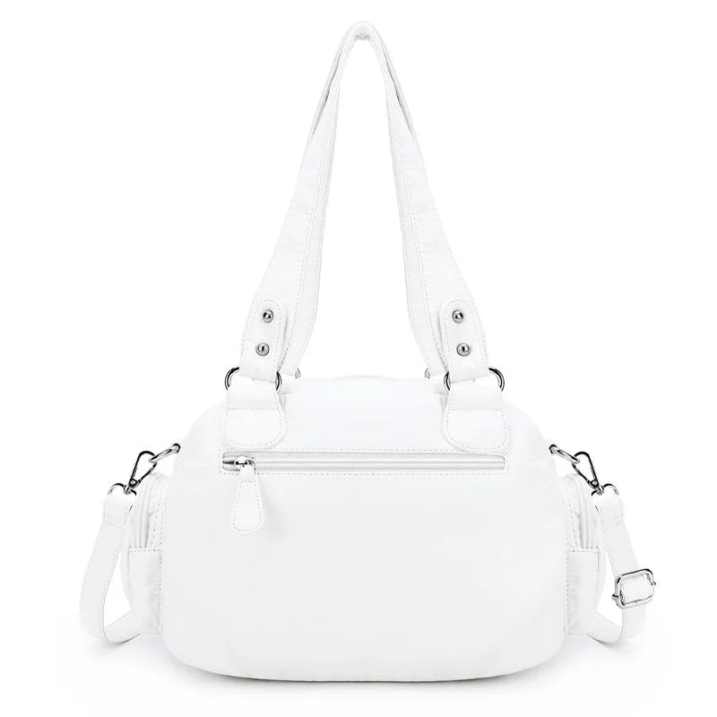 Angel kiss Women Handbags Satchel Top-handle Handbag PU Shoulder Bag Dumpling Pack Give Gifts Shoulder Bags Phone Money Pack