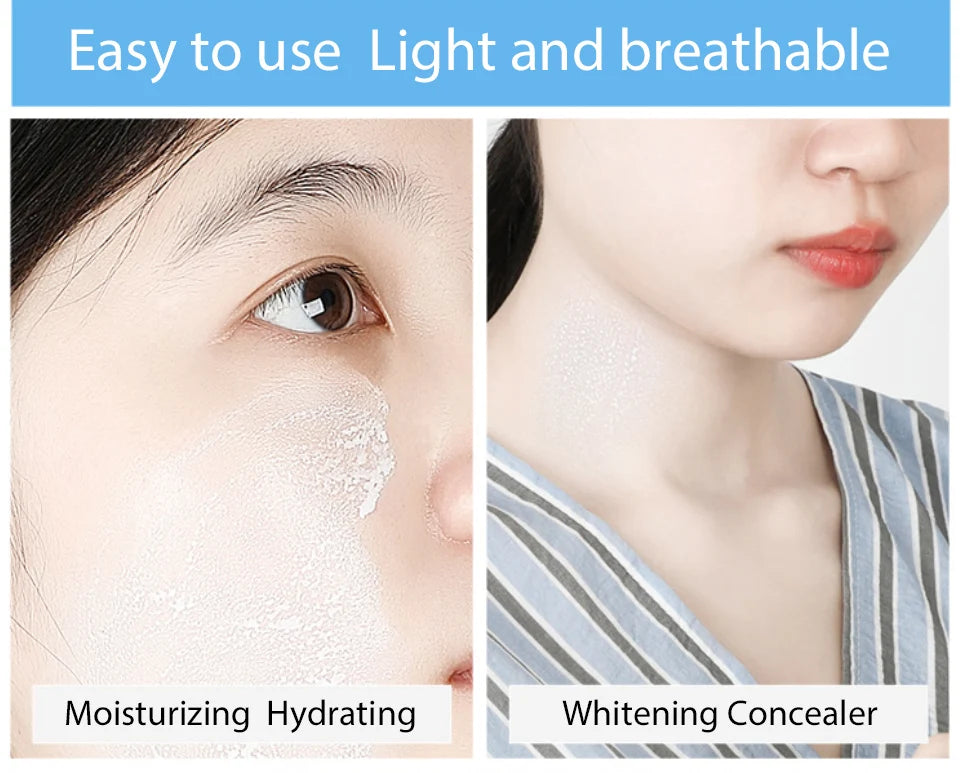 Moisturizing Base Spray BB Cream Waterproof Concealer Brighten Face Beauty Whitening Skin Care High Coverage Makeup Base