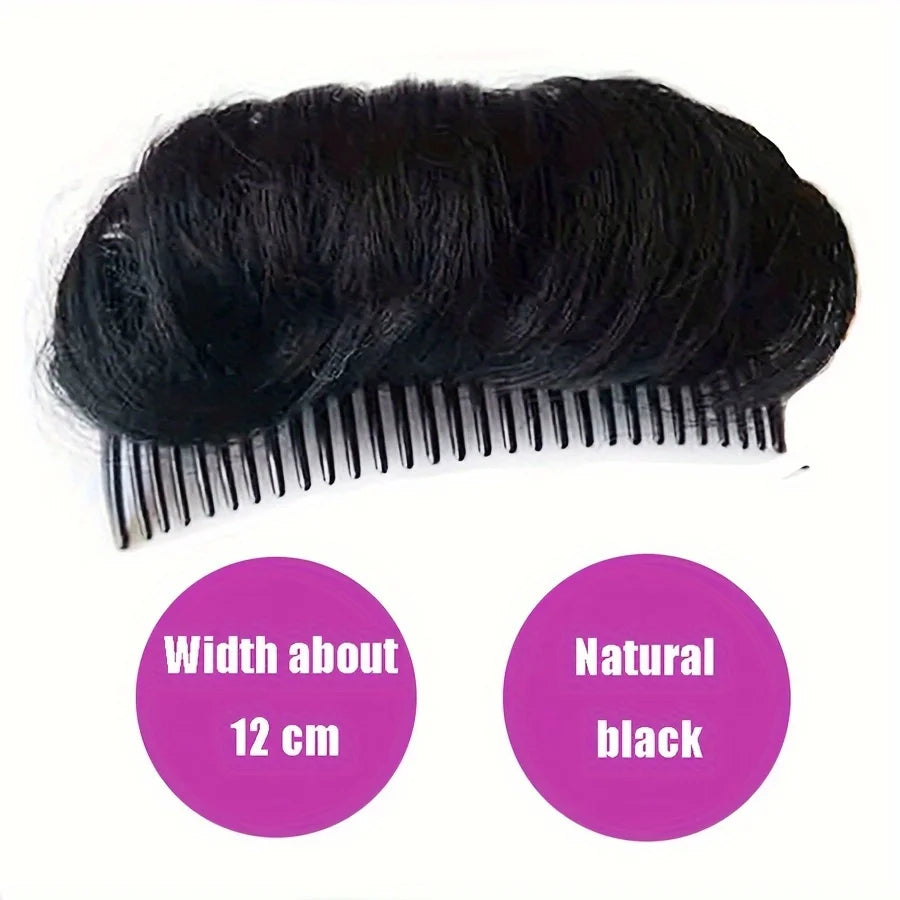 Synthetic Hair Invisible Bangs Pad High Straight Hair Up Comb False Hair Accessories Natural Hair Extension For Women Wig