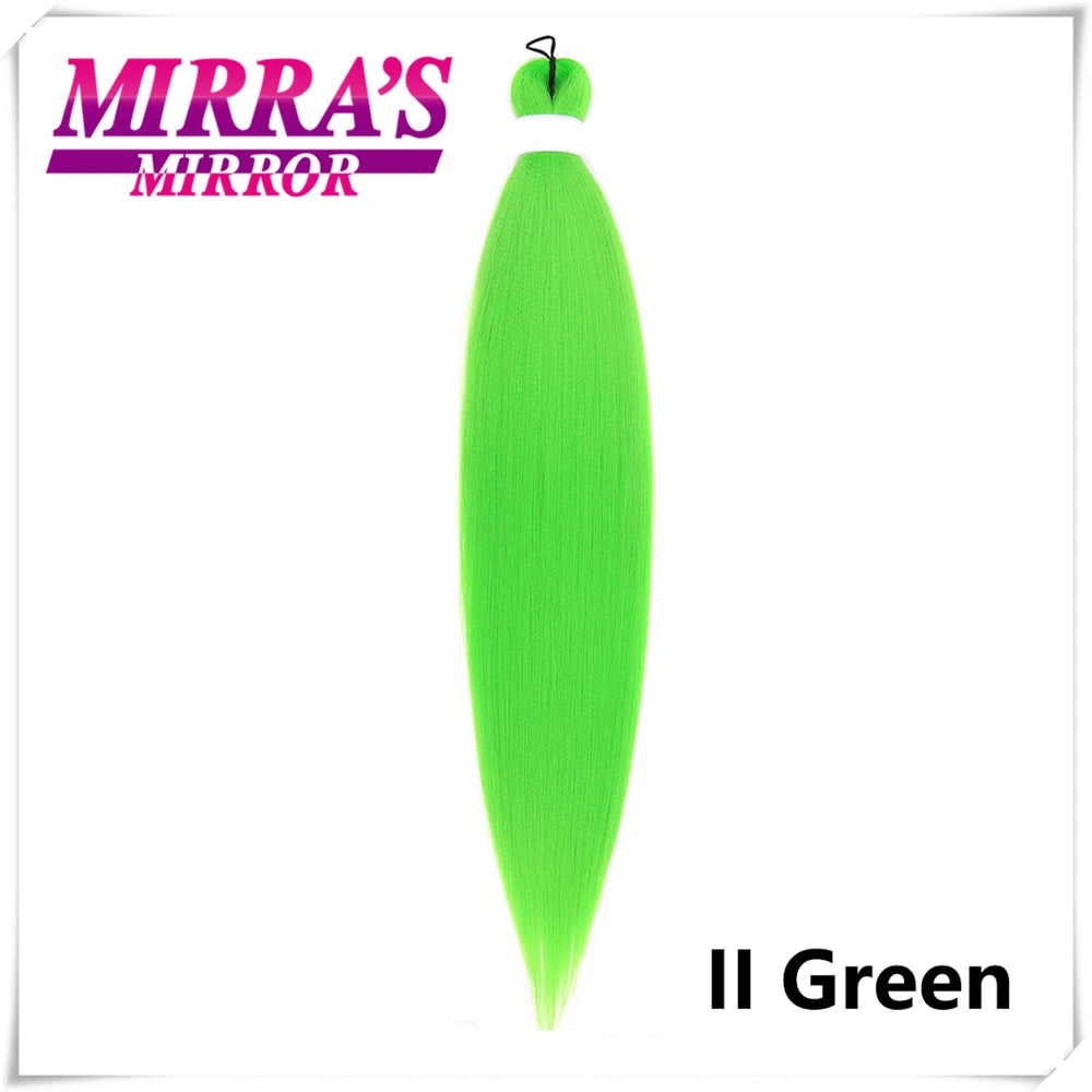 Purple Braiding Hair Extensions Pre Stretched Soft Yaki Synthetic Jumbo Braids DIY Ponytail Braid Pink Grey Orange Red Blue Hair