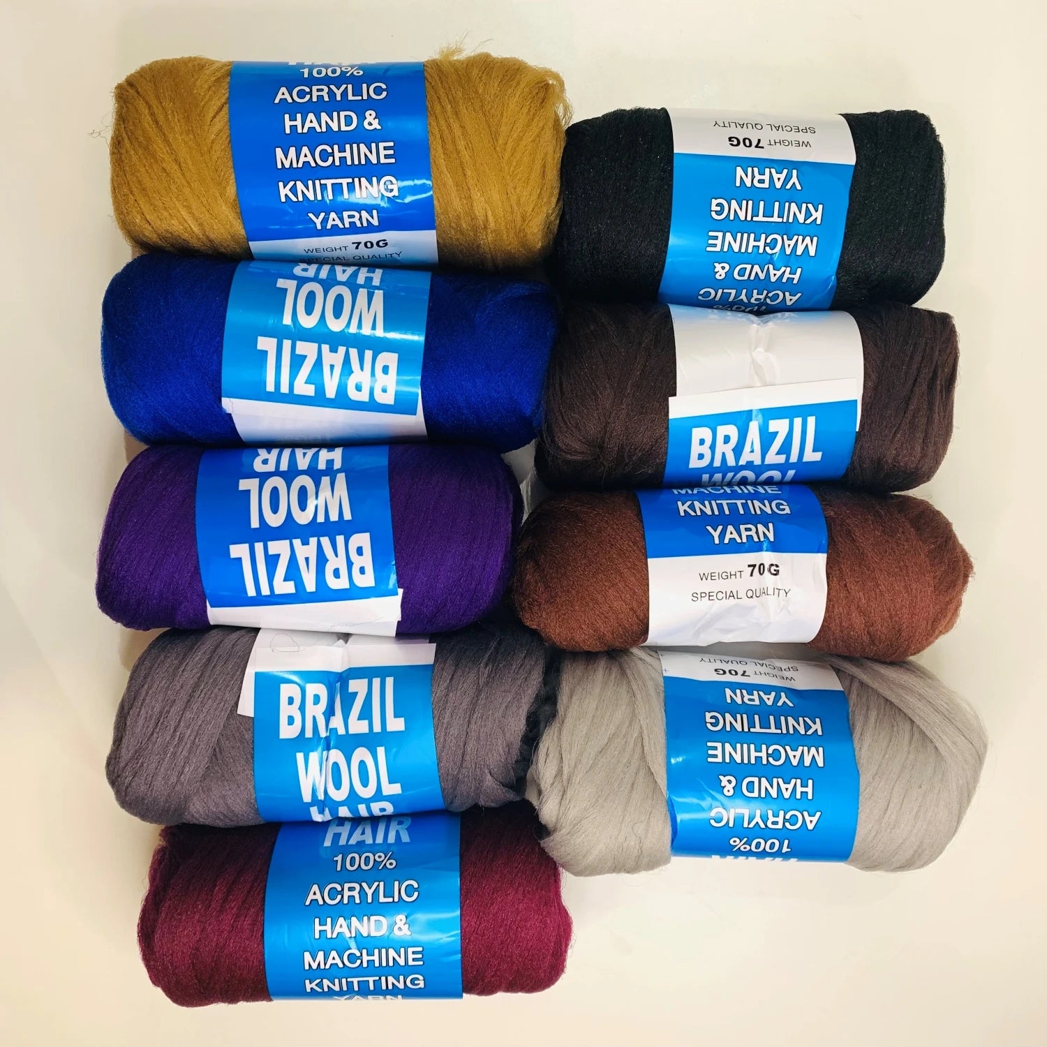 4 6 Wholesale Brazilian Wool Hair Extension For Women Kids African Yaki Synthetic Senegalese Twist Faux Locs Jumbo Braiding Hair