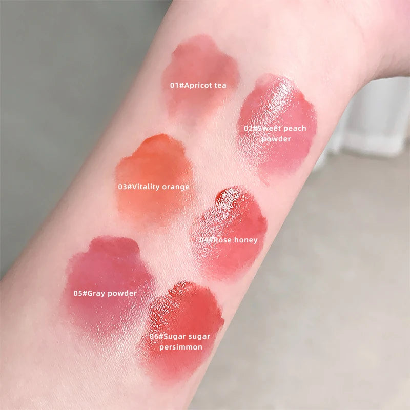 Gege Bear Crystal Lip Balm Moisturizing Lip Gloss Oil Jelly Lipgloss Long Lasting Liquid Lipstick Hydrating Tinted Lip Makeup