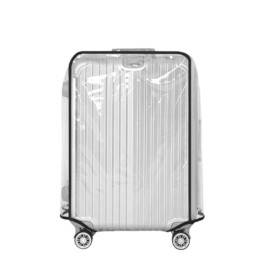 18-30inch Luggage Cover PVC Travel Luggage Protector Waterproof Suitcase Cover Protectors Scratch-resistant for Wheeled Suitcase