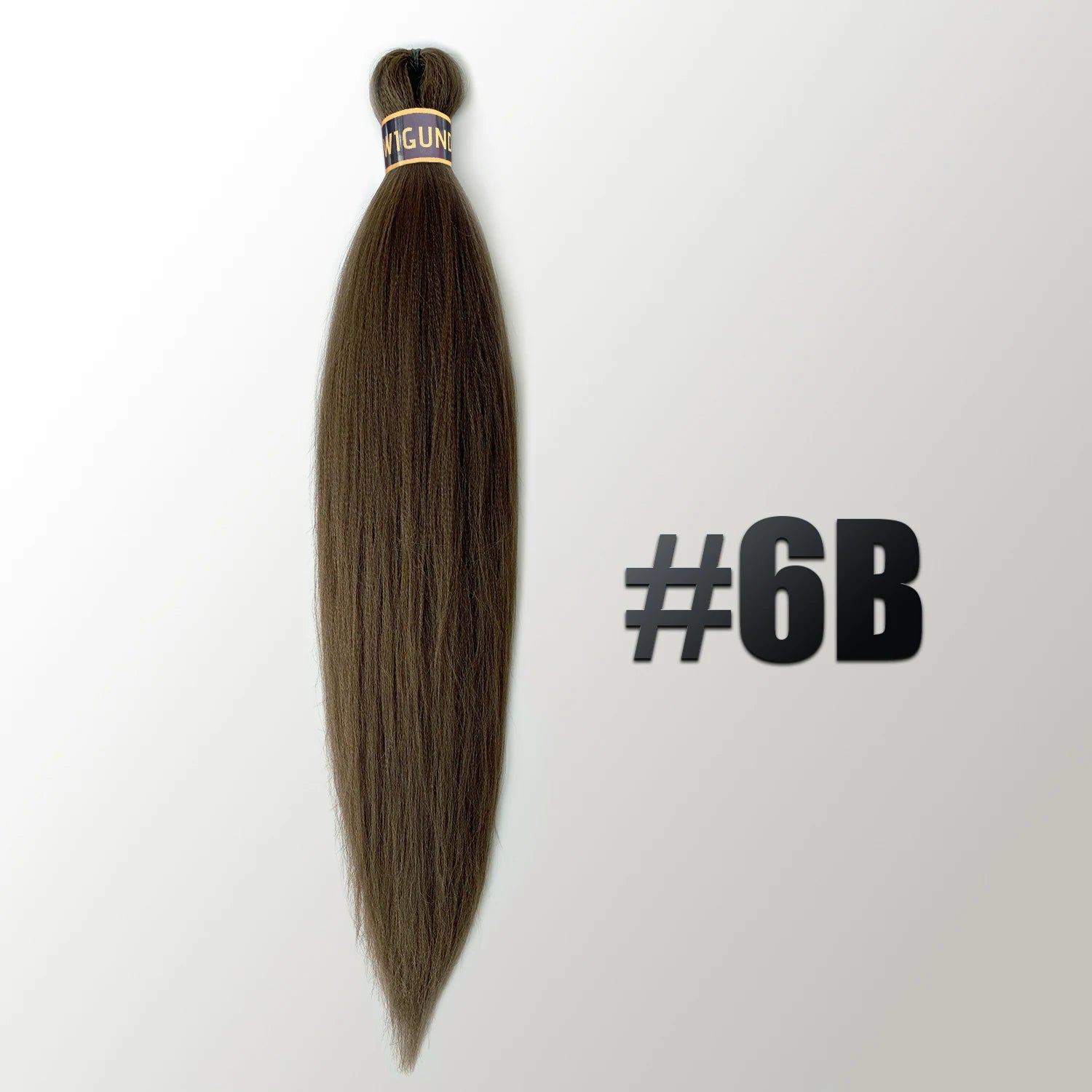 Wigundle Pre-Stretched Braiding Hair — EZ Crochet Yaki Straight (Flame-Retardant Kanekalon)