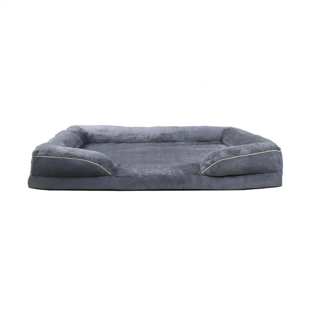 Orthopedic Large Dog Bed Sofa Dog Rest Sleep Bolster Nest With Removable Cover Washable Cotton Filling Soft Pet Couch