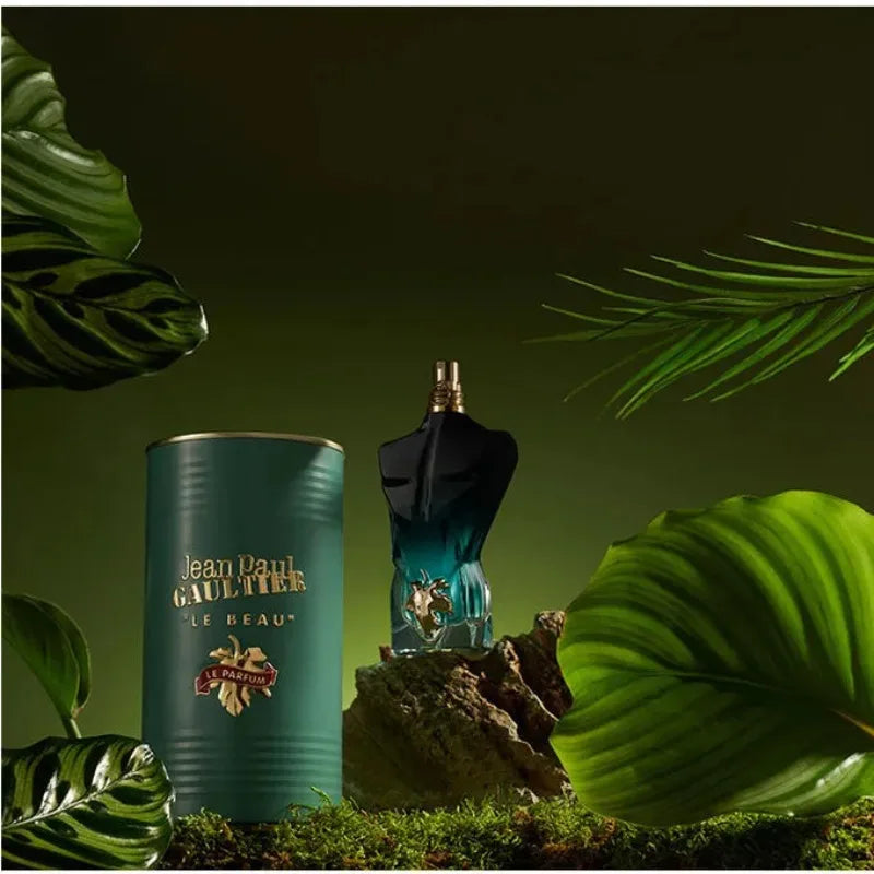 Jean Paul Gaultier Le Beau Le Eau de Parfum 4.2 Ounce 125 ML Original Premium Perfumes Lasting Oriental Woody Pheromones Perfume
