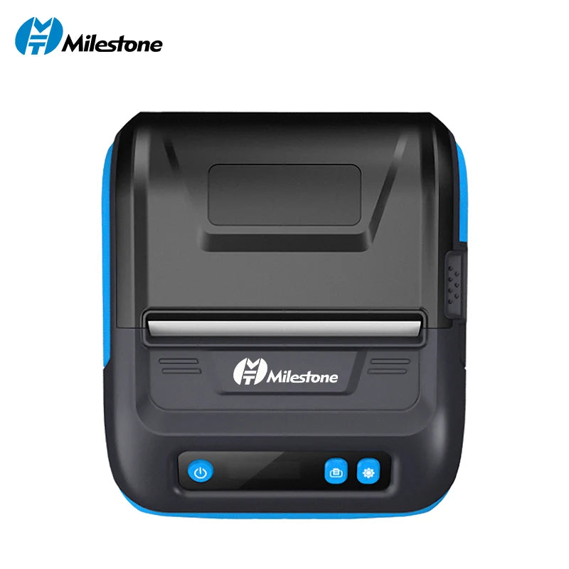 MHT-Portable 80mm One Printer Industrial Grade Mobile Bluetooth Thermal Label /Receipt Printer Imprimante d'etiquette Thermique