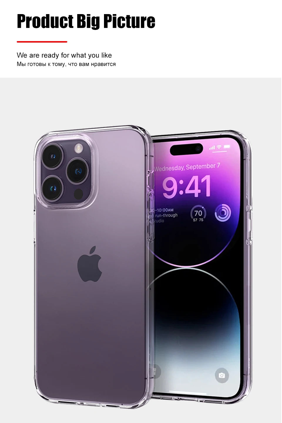 Luxury Clear Silicone Phone Case For iPhone 16 15 14 13 12 11 Pro Max XR X XS 7 8 Plus Shockproof Transparent Bumper Back Cover