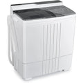 Portable Washing Machine with 21lbs Capacity 14.4lbs Washer and 6.6Lbs Spinner Compact Design Ideal for Apartments and RVs Whit