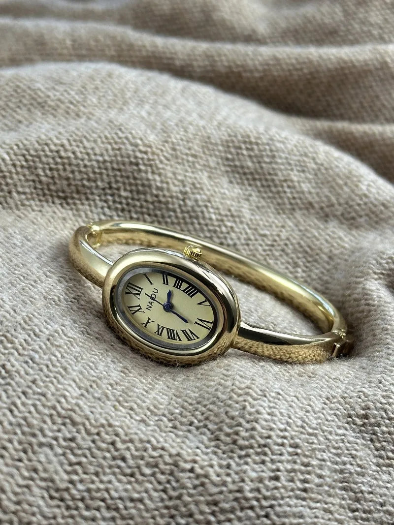 Famous Brand Bracelet Watch Stainless Steel Strap Gold Watch Fashion Small Dial Ladies Girl Gift Wristwatches Relojes Para Mujer