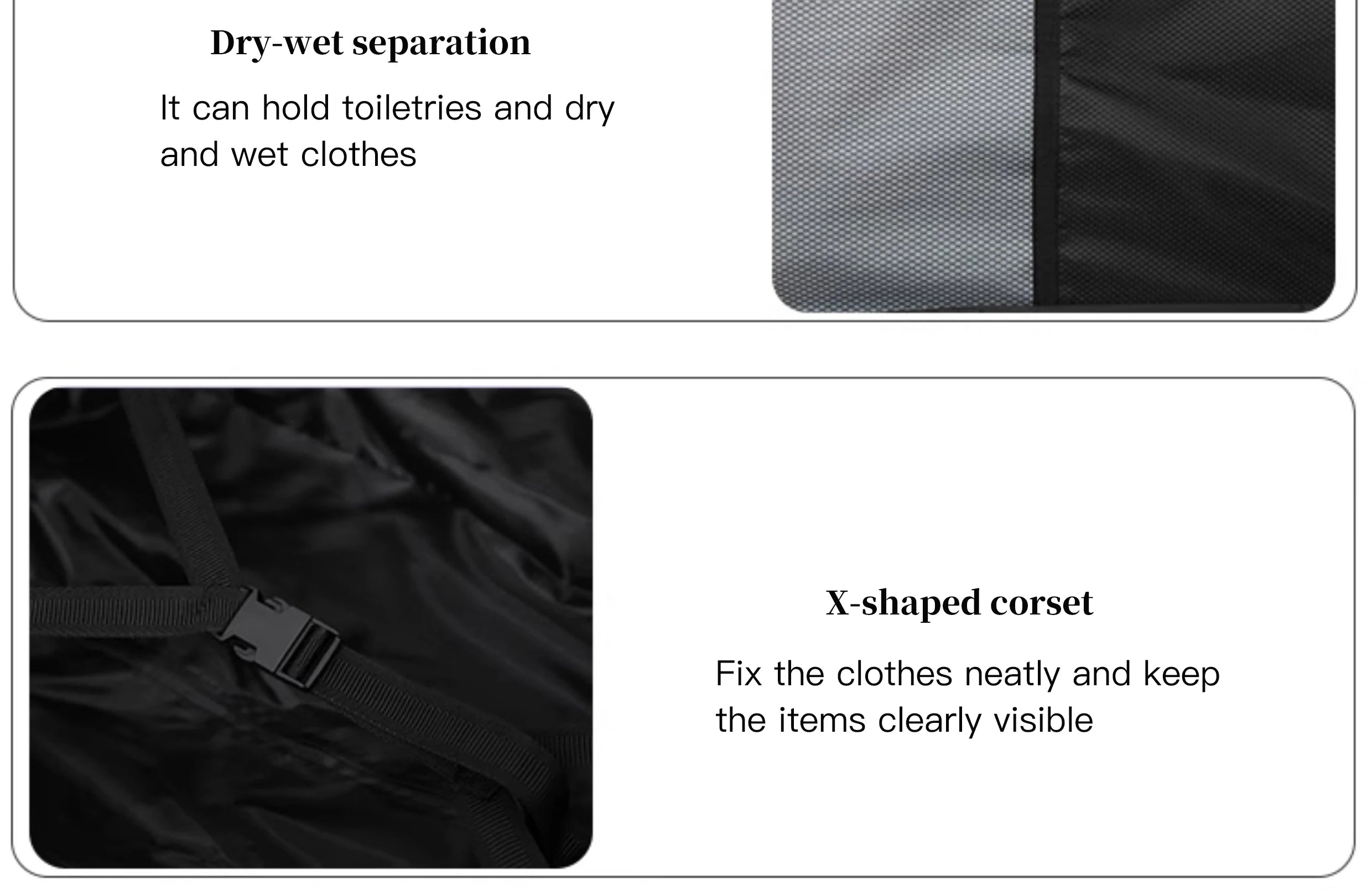 Expandable Hard-Side Trolley Luggage Set with Side Opening - Carry-On & Checked Suitcases, Anti-Shock & Password Lock