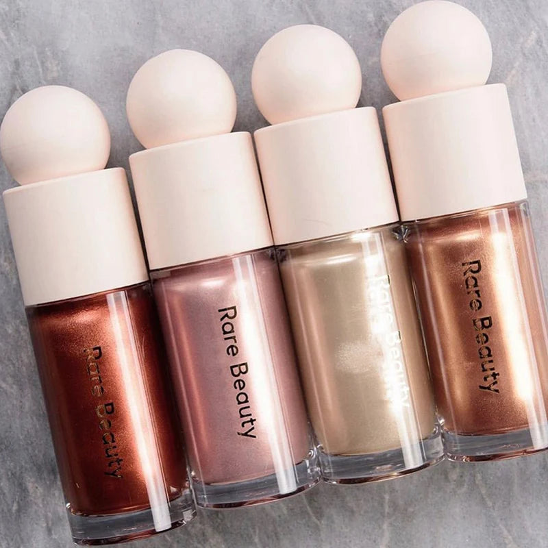Rare Beauty Positive Light Liquid Contour Luminizer Highlight Contouring Liquid Blush Makeup Face Shimmer Shine Lipstick Makeup