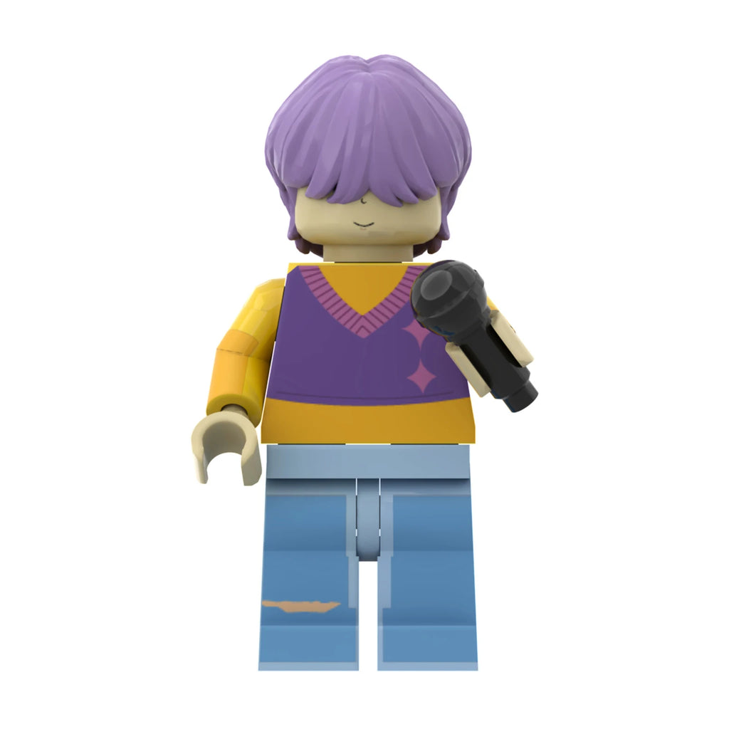 New Kpop Demon Hunters Mini Action Figure Building Blocks Toy Peripherals Desk Decoration Collection Figures Toy Christmas Gift