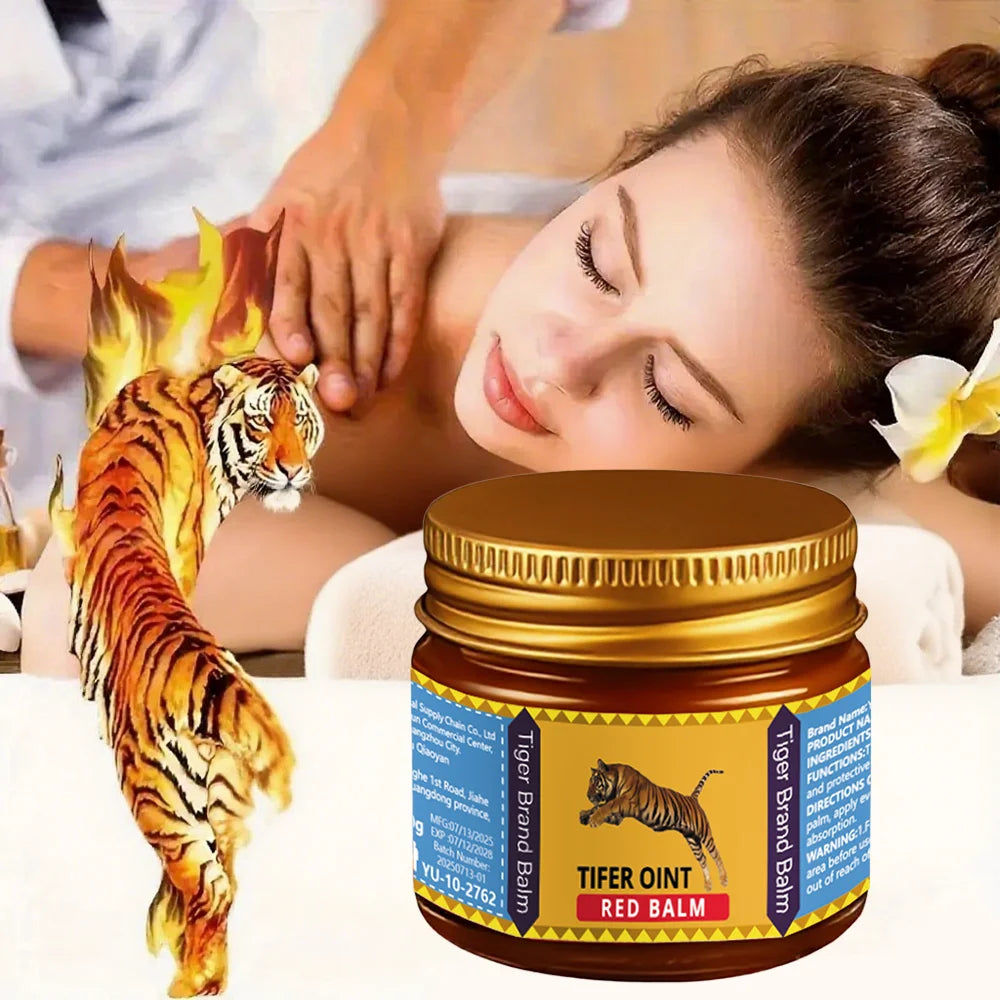 Tiger Massage Cream Moisturizes the Skin; Easily Absorbed. Persistent Soothing; Deeply Nourishing