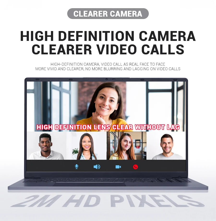 Firebat AT15 Laptop — 15.6″ FHD, Intel N150 (Up to 3.6GHz), 16GB RAM, 1TB SSD, Windows 11 Pro, Backlit Keyboard, Wi-Fi 5