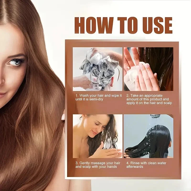 Batana Hair & Scalp Oil Mask – Deep Moisture + Smoothing Care (50g, Rose)