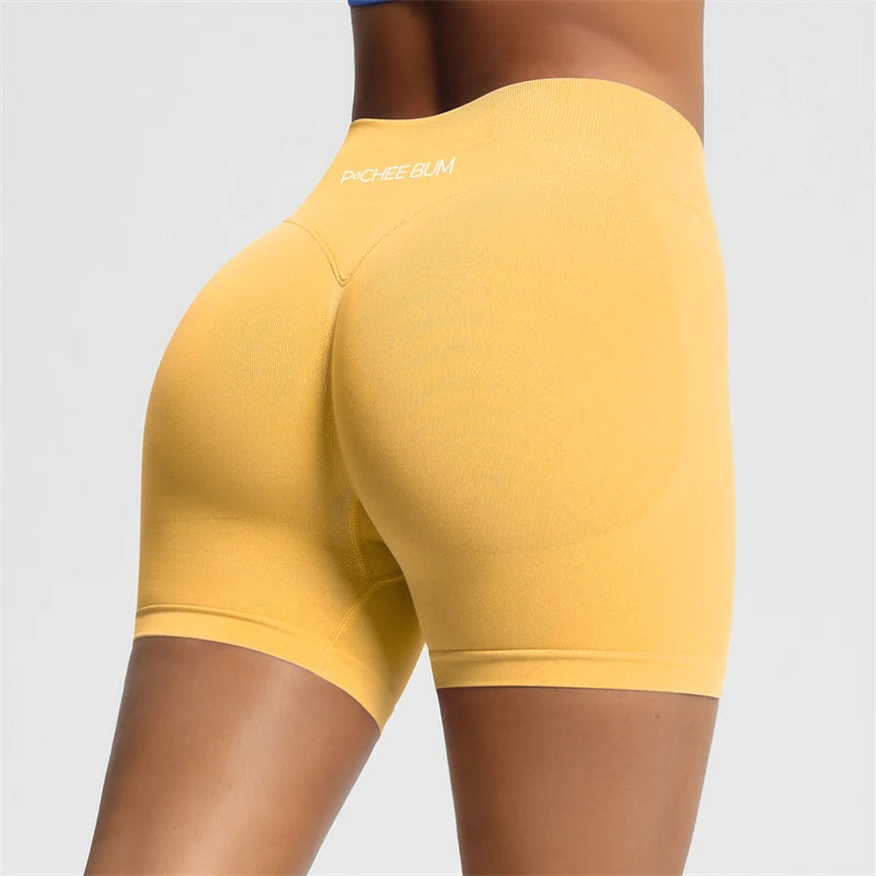 PeachFit™ Bum-Shaping Yoga Shorts — High-Stretch, Breathable Booty-Lift Fitness Shorts for Women