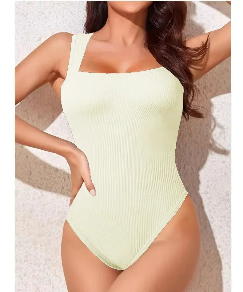Seamless Thread Knit Bodysuit