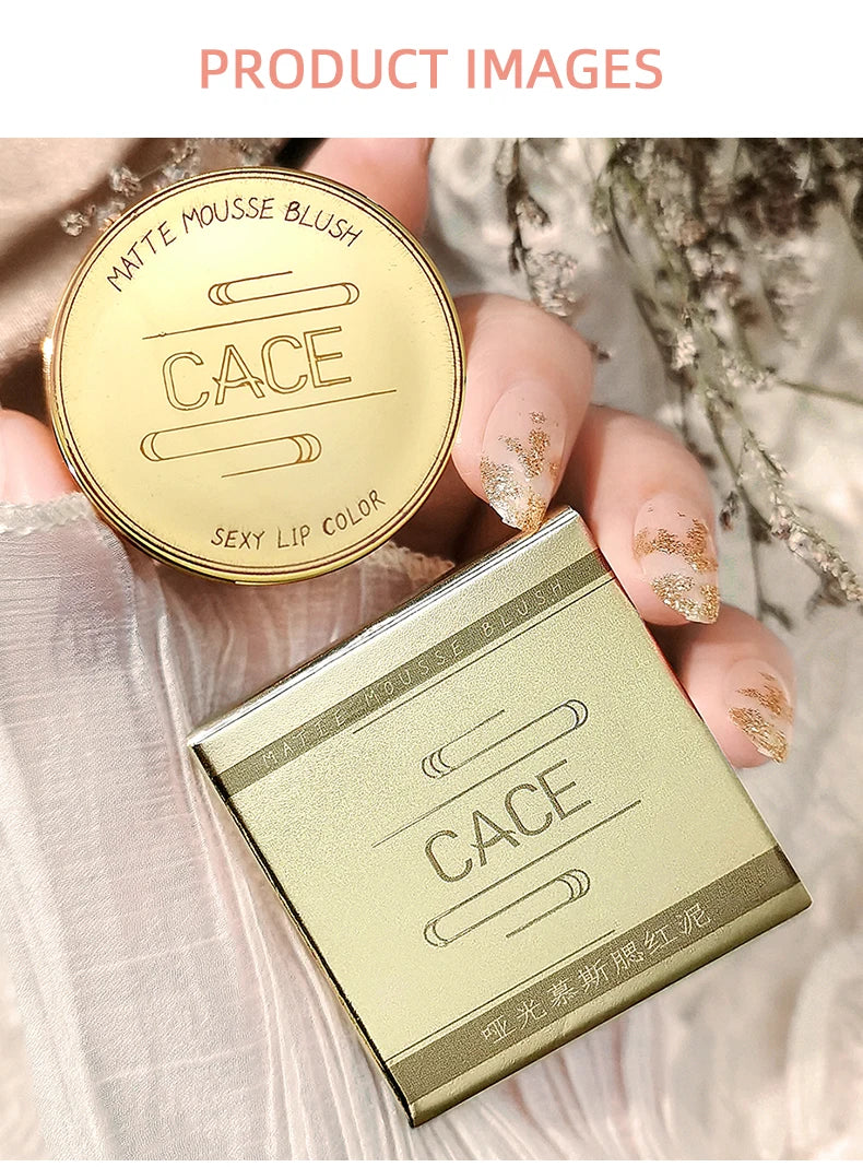 QIBEST Matte Blush Rouge Palette — Long-Lasting Natural Glow