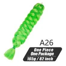 Xpression Synthetic Big Braids Crochet Hair Braids Extensions Yaki Straight Hair Women's Jumbo Braids Hair Daily Wear