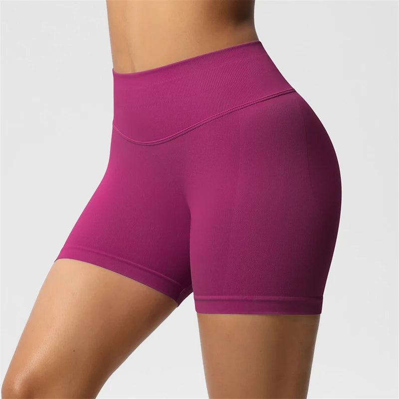 PeachFit™ Bum-Shaping Yoga Shorts — High-Stretch, Breathable Booty-Lift Fitness Shorts for Women