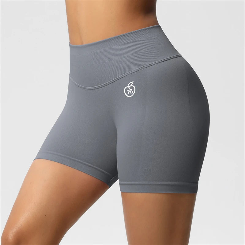 DARC·WOLVES Seamless Booty-Lift Biker Shorts — 3D Shaping Fit, High-Waist Compression for Women’s Workout & Everyday Style