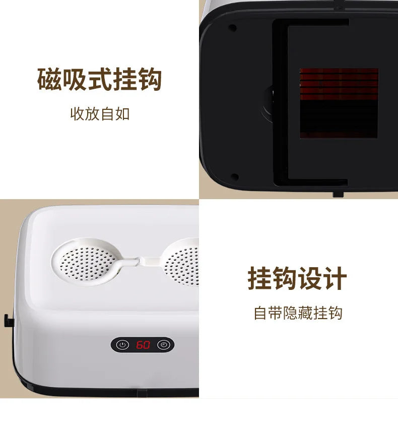 Foldable Smart Laundry Dryer Multifunctional Garment Hanger Dryers Portable Clothes Dehumidifier for Dormitory