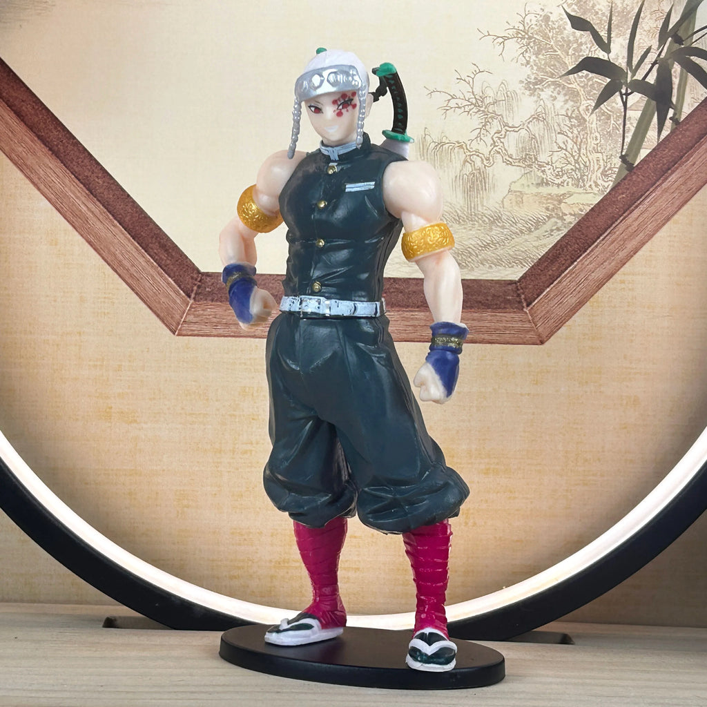 Anime Figure Demon Slayer Figures Kimetsu No Yaiba Doll Tanjiro Nezuko Zenitsu Figurine Inosuke Warrior Action Figure Model Toys