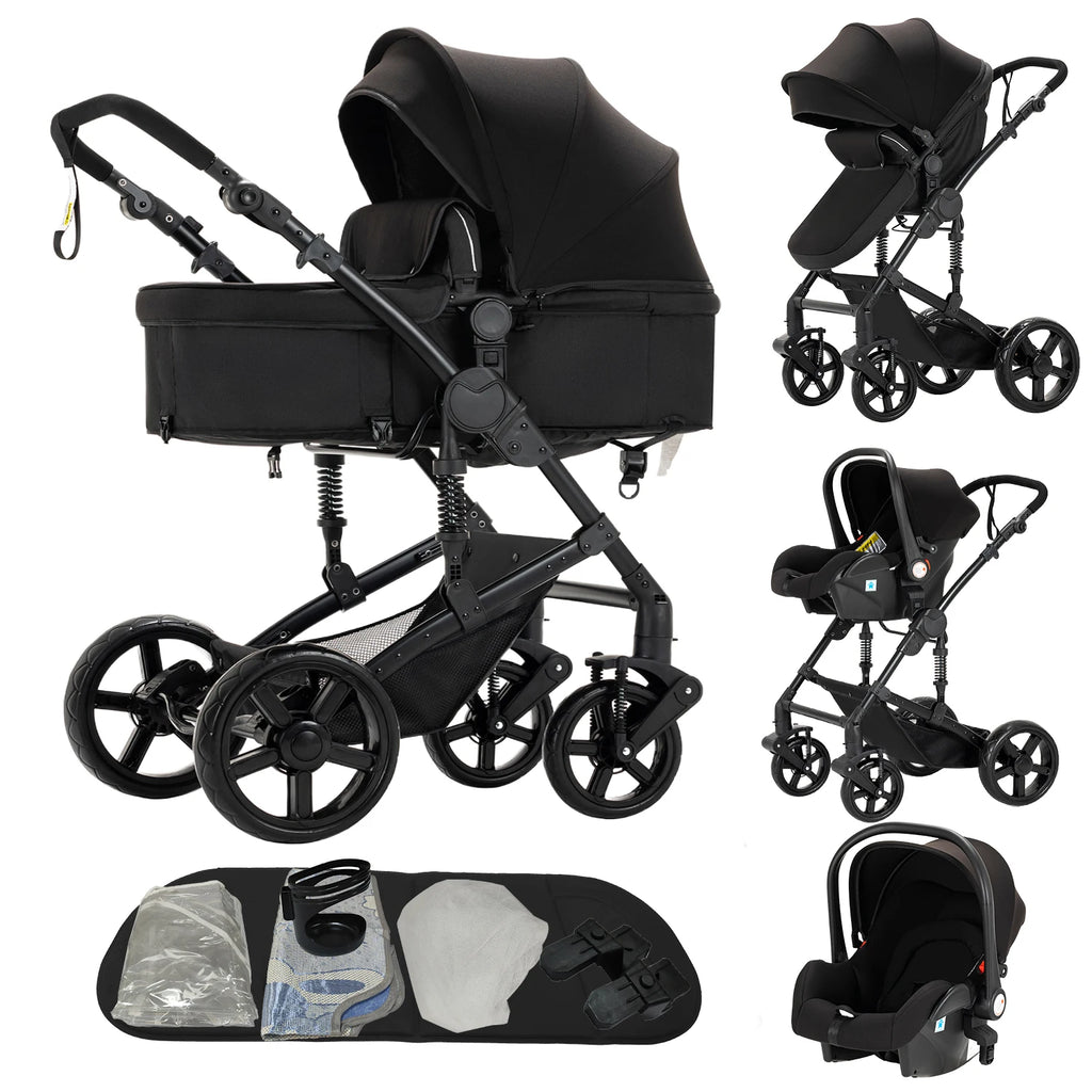 Baby stroller 3 in 1 baby carriage lightweight stroller for baby cars with Mommy bag baby carrier for newborns baby prams fold