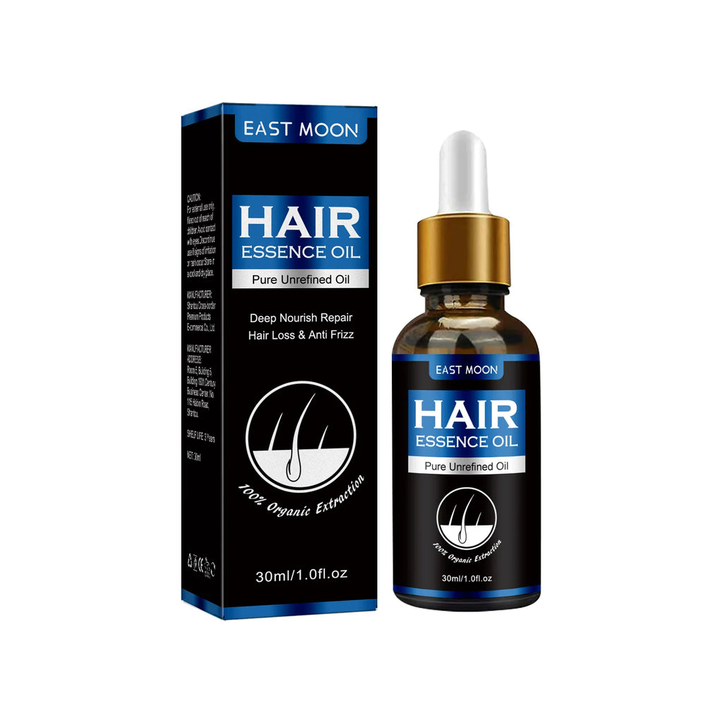 East Moon Vitamin E Hair Growth Oil – 30ml Hair Regrowth & Root-Strengthening Serum for Men